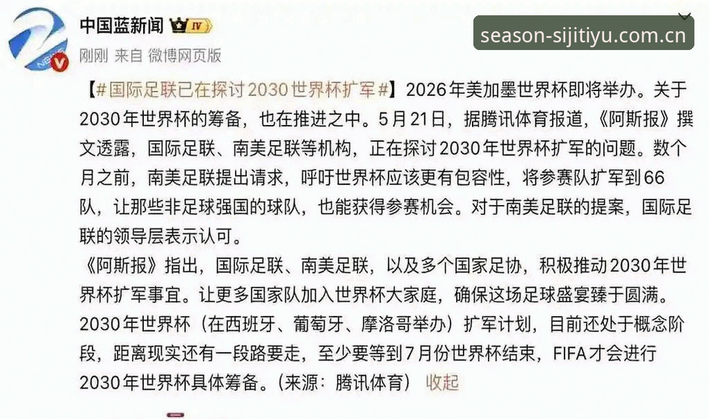 四季体育账号注册哪个好 世界杯扩军66队背后的真相:中国男足能否搭上末班车?
